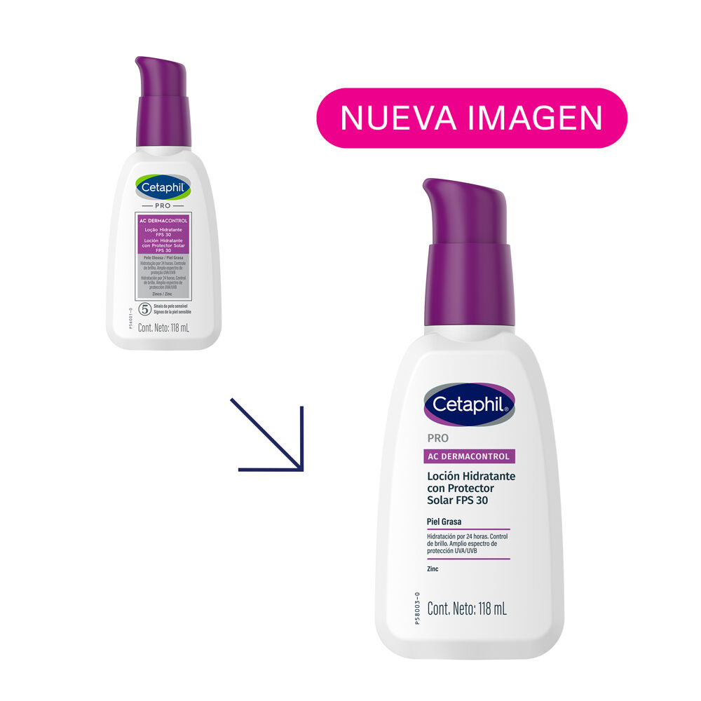 Pro AC Dermacontrol Loci&oacute;n Hidratante FPS 30