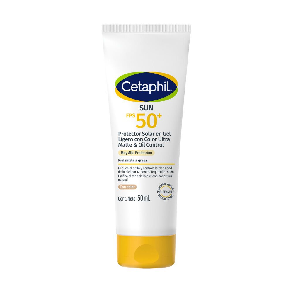 Sun Oil Control Con Color FPS 50+