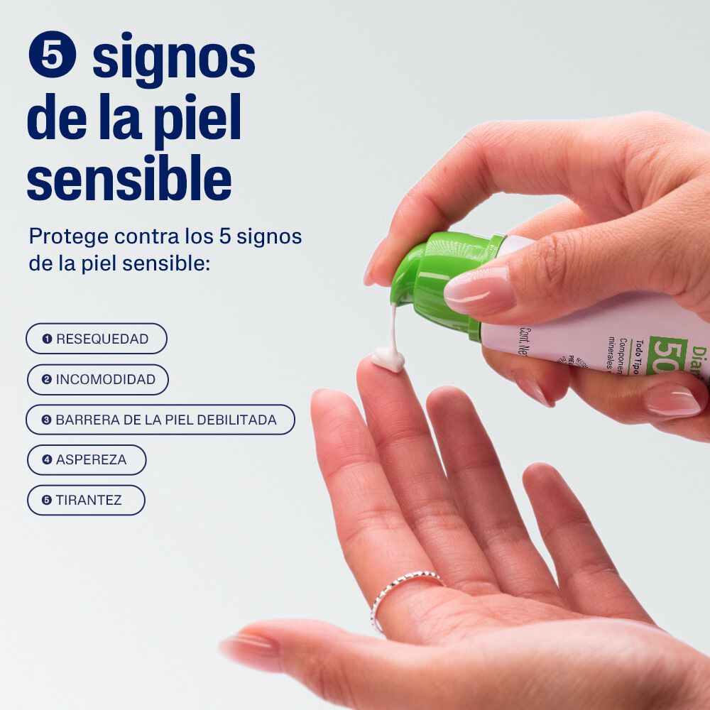 Hidratante Facial Diario FPS 50+