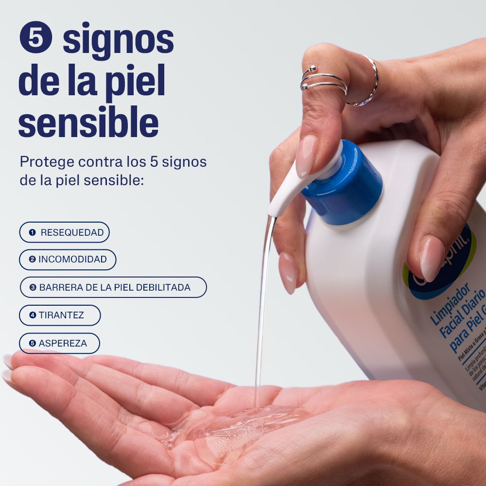 Limpiador Facial Diario Para Piel Grasa