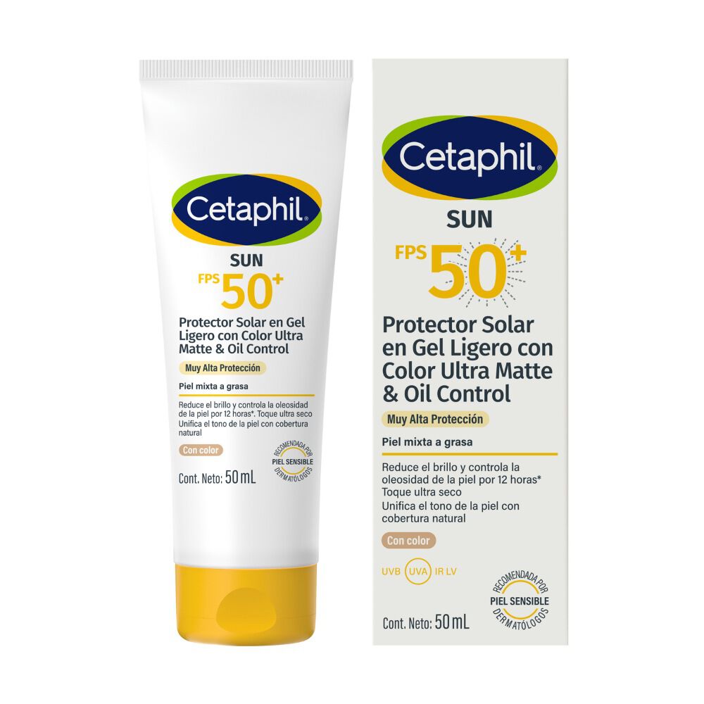 Sun Oil Control Con Color FPS 50+