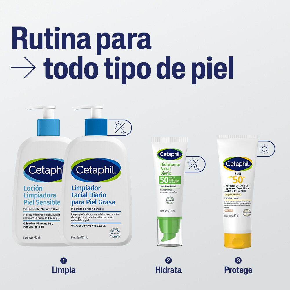 Hidratante Facial Diario FPS 50+