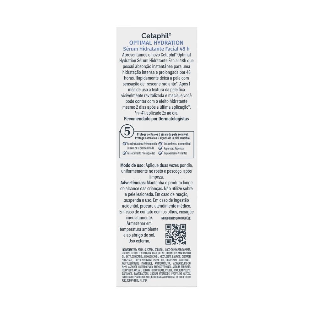 Optimal Hydration S&eacute;rum Hidratante Facial 48 Horas