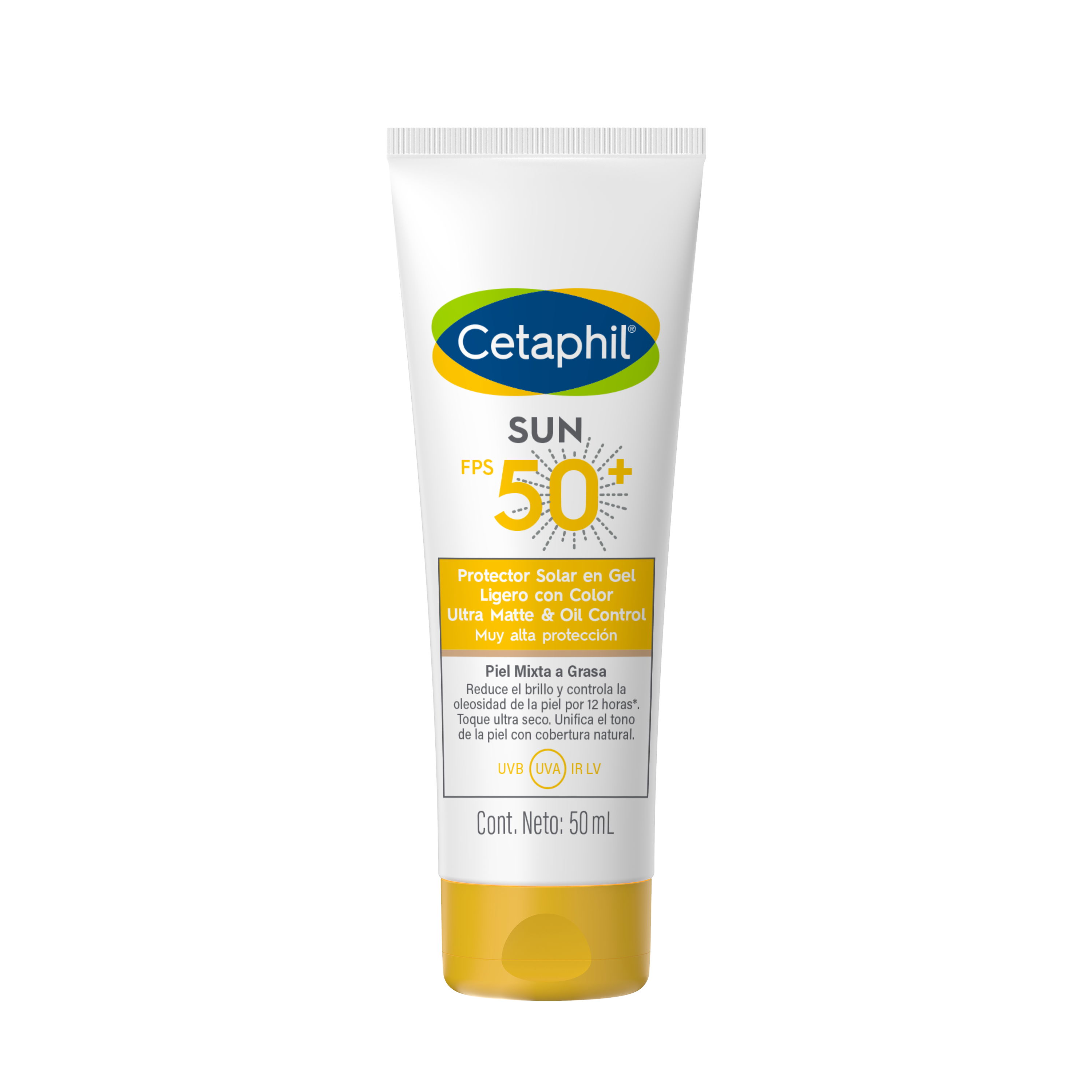 SUN OIL CONTROL CON Y SIN COLOR FPS 50+